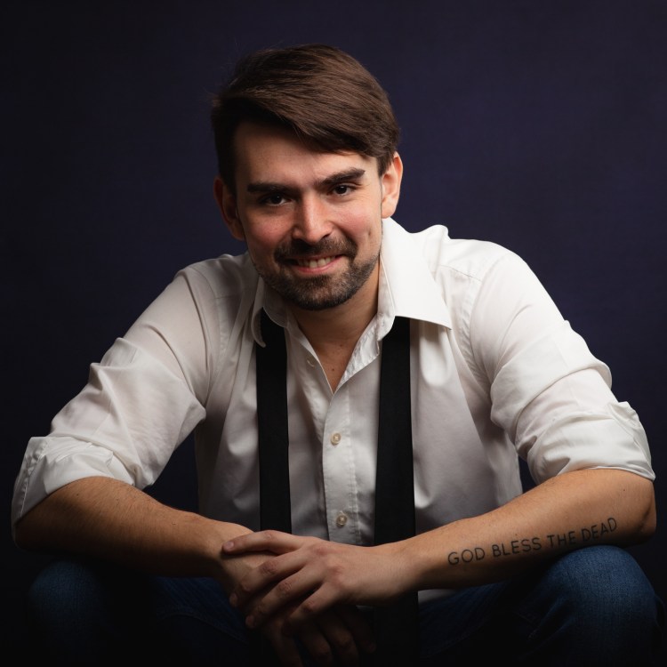 Doktor Patryk Wawrzyński, twórca Alpaka Innovations.